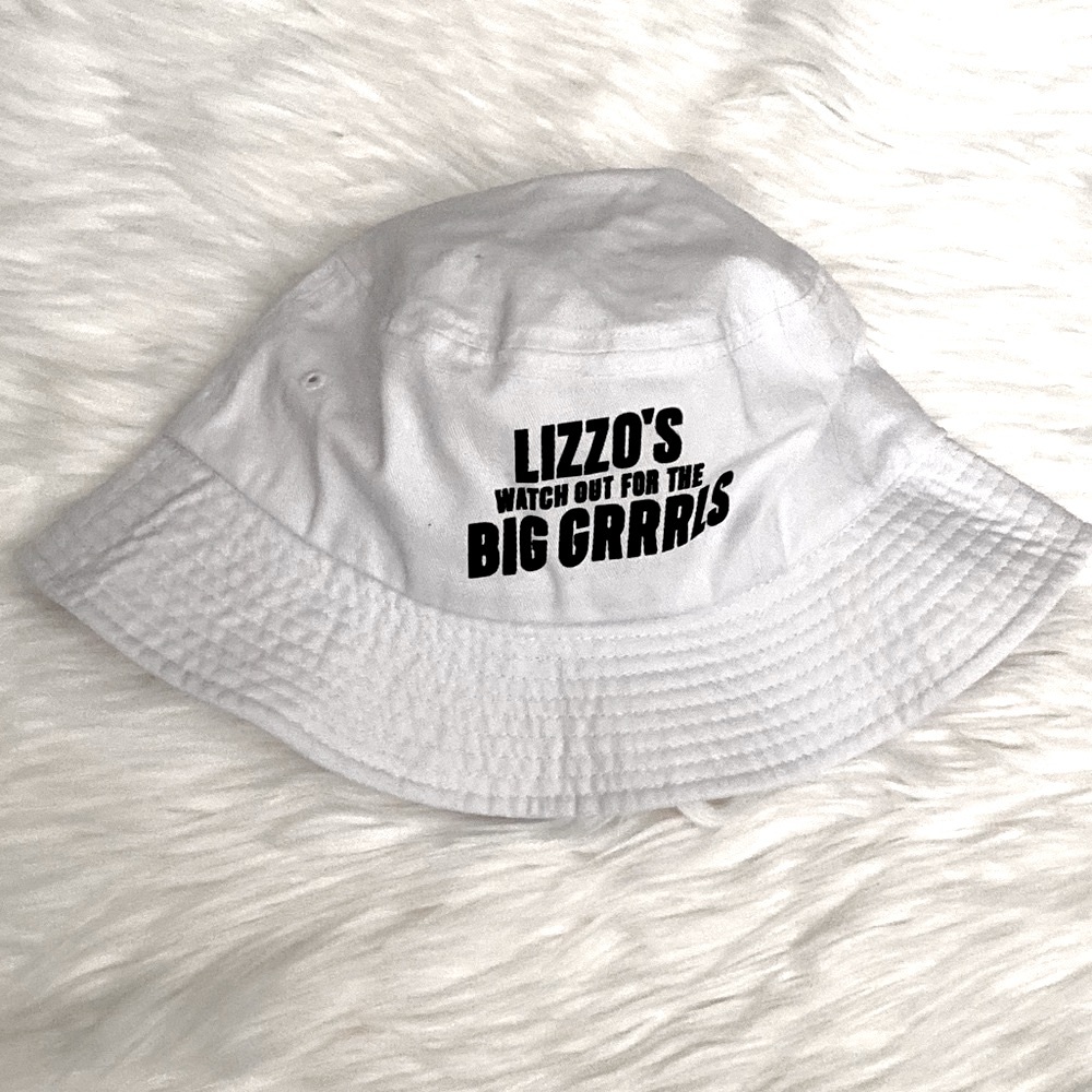 Vidcon Merch- Lizzo’s Watch our for the Big Grrrls exclusive bucket hat.